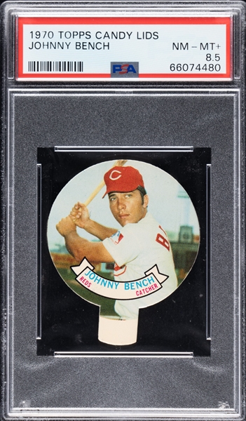 1969 Milton Bradley # Johnny Bench