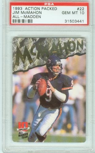 1993 Action Packed All-Madden Mike Singletary Chicago Bears #34