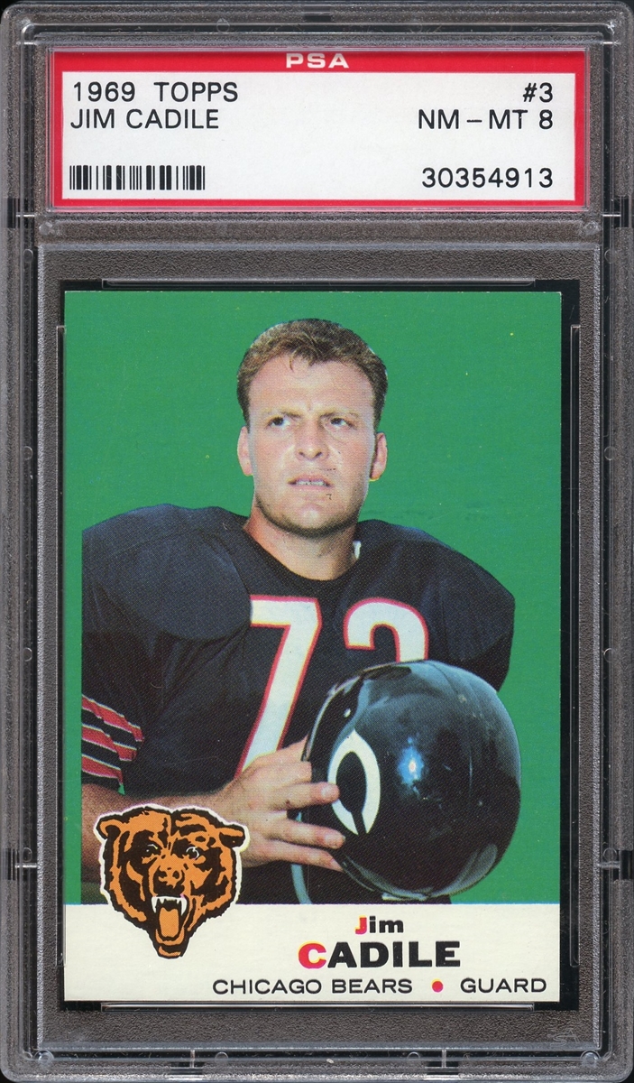 Football - 1969 Topps Chicago Bears : MJB's 1969 Bears Set Image Gallery