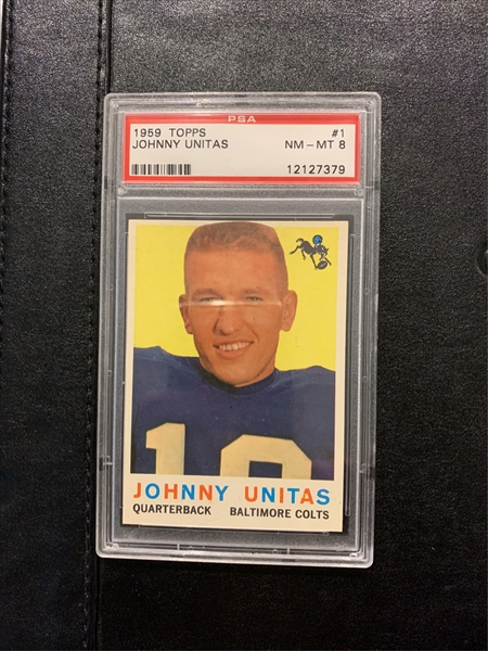 Football, 1959 Topps Baltimore Colts All Time Set: Paul's 59 Topps Colts