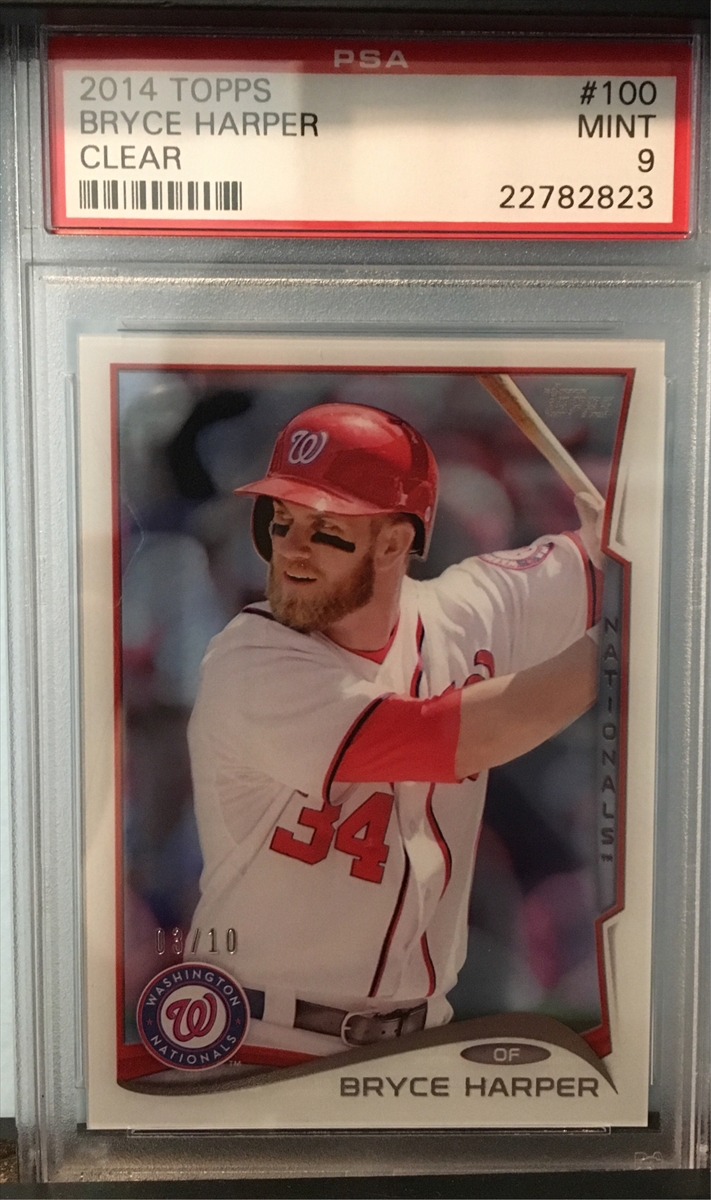  2014 Topps 100 Bryce Harper NM/M (Near Mint/Mint) :  Collectibles & Fine Art