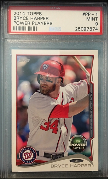  2014 Topps 100 Bryce Harper NM/M (Near Mint/Mint) :  Collectibles & Fine Art