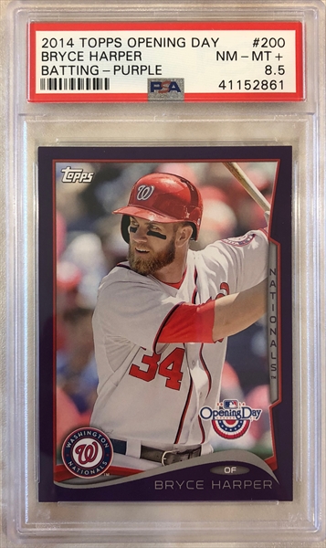  2014 Topps 100 Bryce Harper NM/M (Near Mint/Mint) :  Collectibles & Fine Art