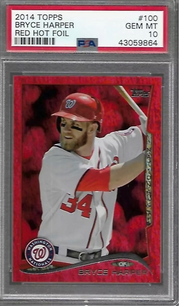  2014 Topps 100 Bryce Harper NM/M (Near Mint/Mint