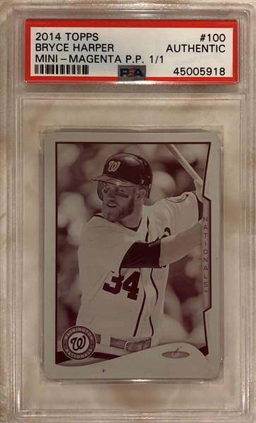 2014 Topps #FN-30 Bryce Harper The Future is Now NM+