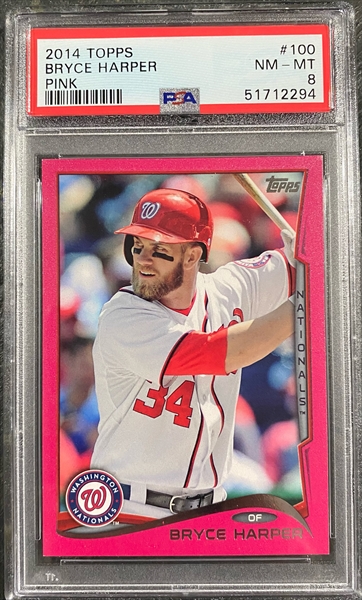 PSA Set Registry Showcase: 2014 Topps Bryce Harper Rainbow (Base, Mini,  Chrome, Opening Day)