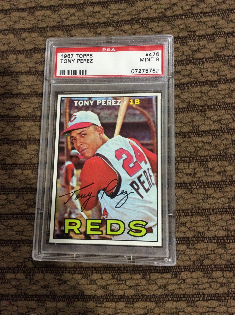  1969 Topps # 295 Tony Perez Cincinnati Reds (Baseball