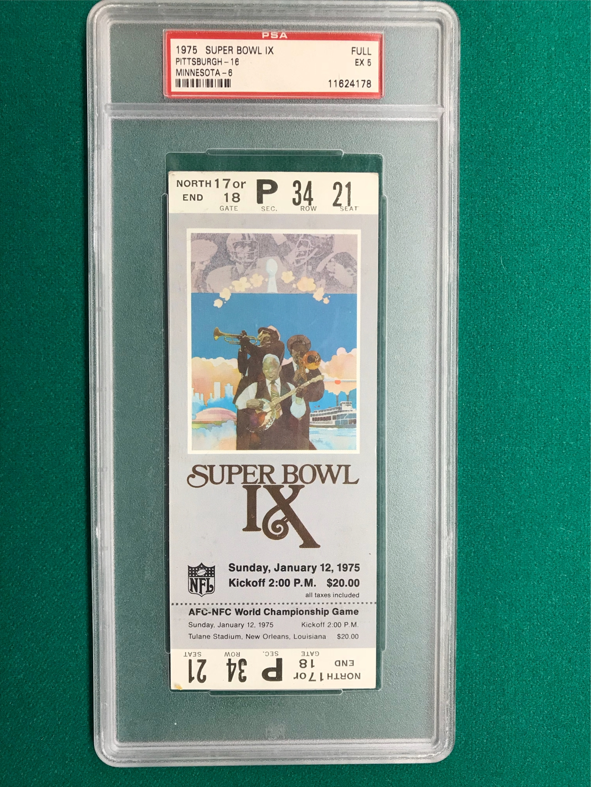 Tickets - Super Bowl Basic Set (1967-Present): Wolfman Set Image Gallery