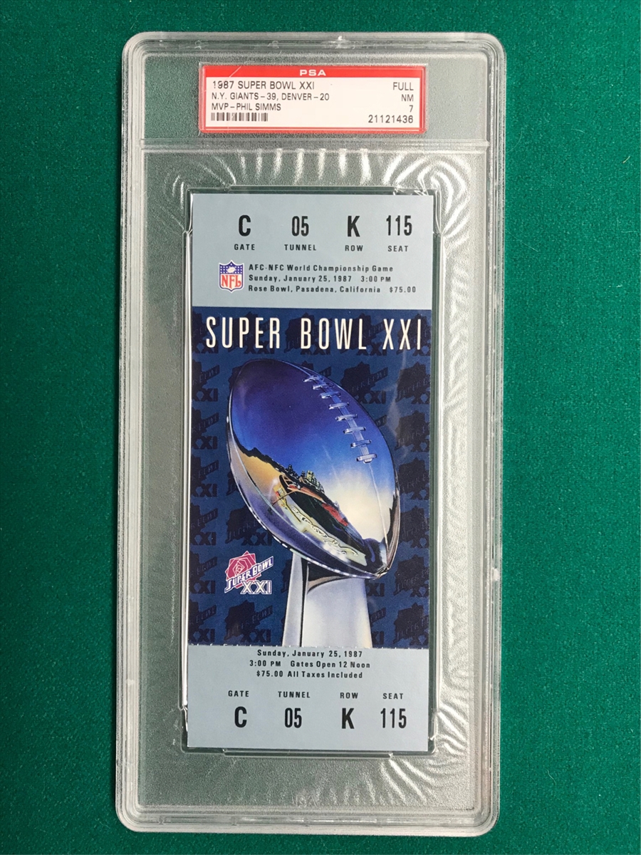 Tickets - Super Bowl Basic Set (1967-Present): Wolfman Set Image