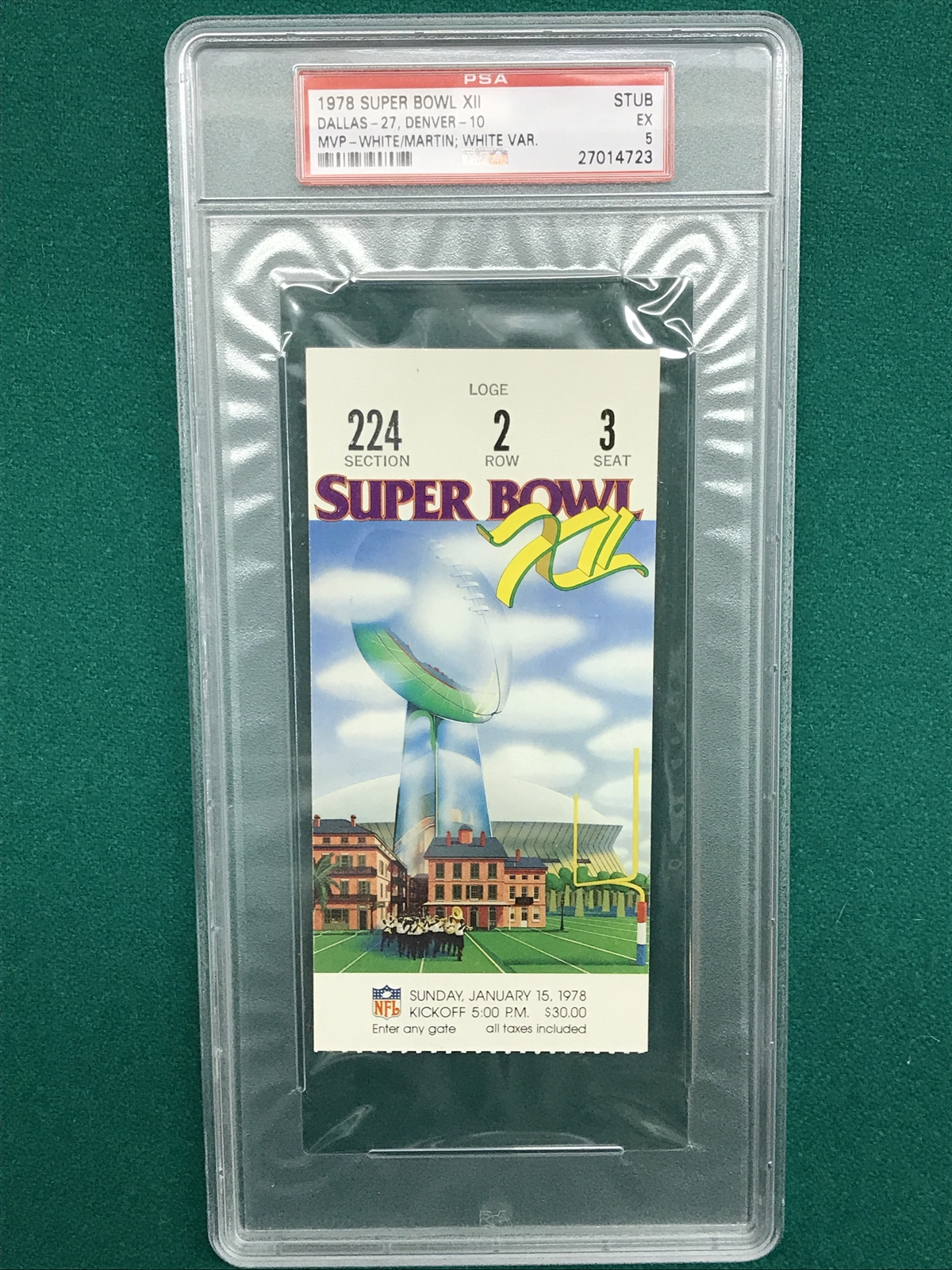 Tickets - Dallas Cowboys Super Bowl - Basic : Wolfman Set Image Gallery