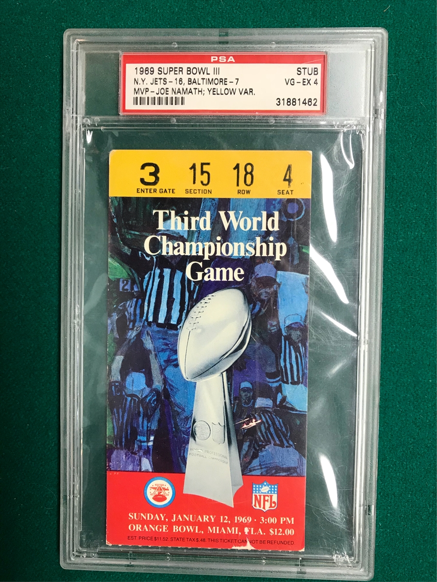 Tickets - Super Bowl Basic Set (1967-Present): Wolfman Set Image