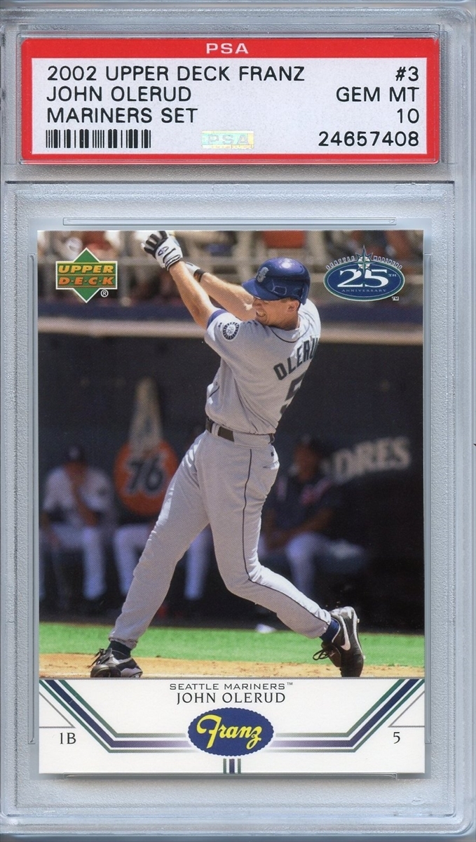 2002 Upper Deck Franz Seattle Mariners - [Base] #3 - John Olerud