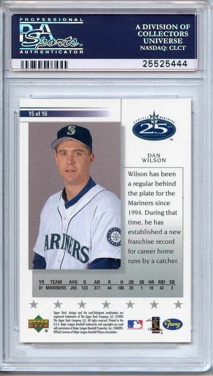 2002 Upper Deck Franz Seattle Mariners - [Base] #3 - John Olerud