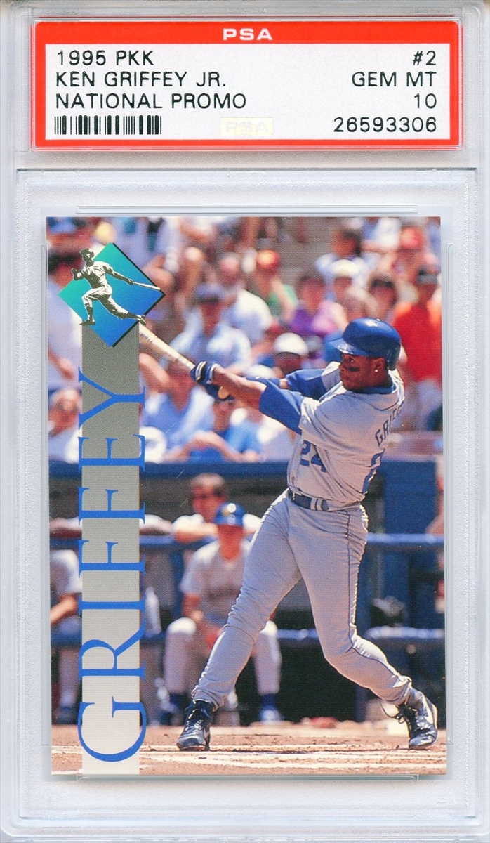 KEN GRIFFEY JR. 1995 Seattle Mariners Promo Baseball Card by PKK