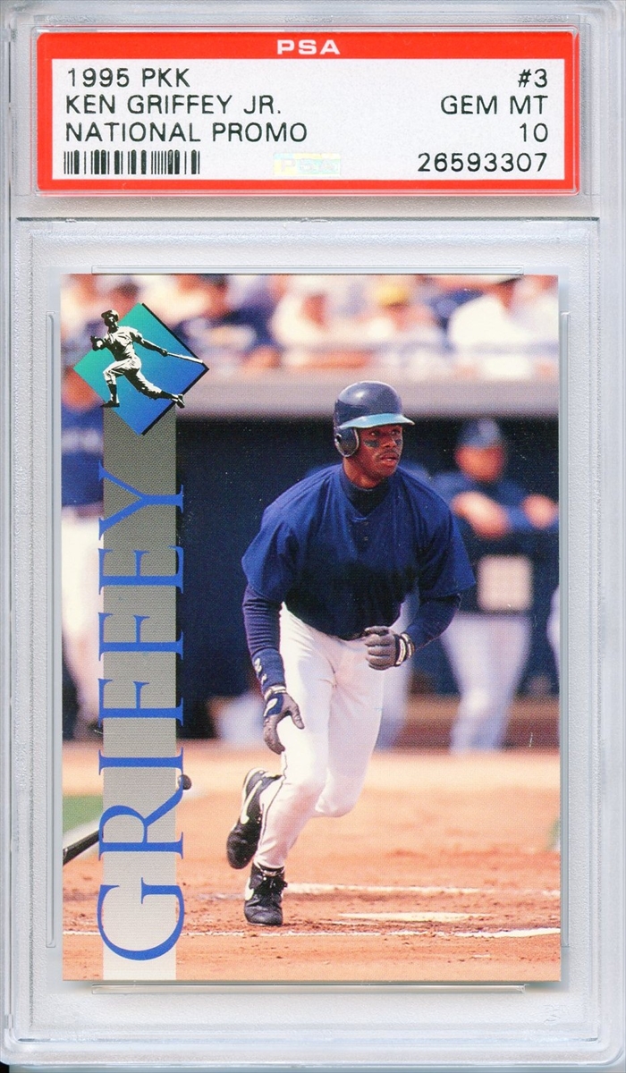 KEN GRIFFEY JR. 1995 Seattle Mariners Promo Baseball Card by PKK