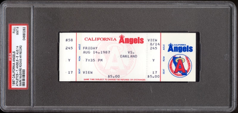 Tickets - Los Angeles Angels Games (1961-Present): CreeperKat's Angels  Games 1961-Present Set Image Gallery