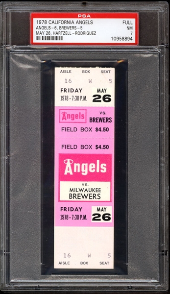 Tickets - Los Angeles Angels Games (1961-Present): CreeperKat's