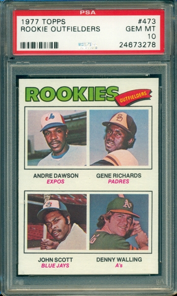 Andre Dawson Autographed Signed 1983 Donruss Action All Star Card -  Autographs