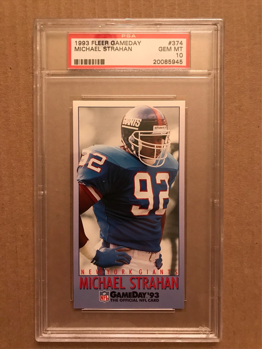 : Michael Strahan 1993 Topps Rookie New York Giants