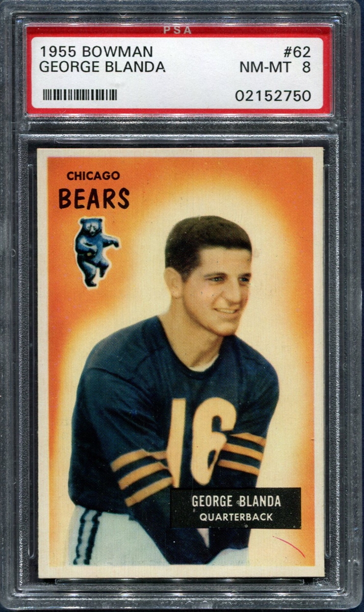 1956 Topps FB # 11 George Blanda (Bears)