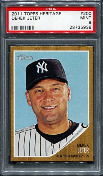 2011 Topps Lineage 2 Derek Jeter M (Mint) at 's Sports