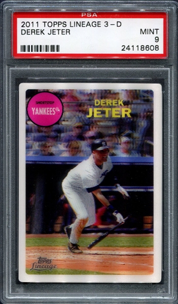 2011 Topps Lineage 2 Derek Jeter M (Mint) at 's Sports