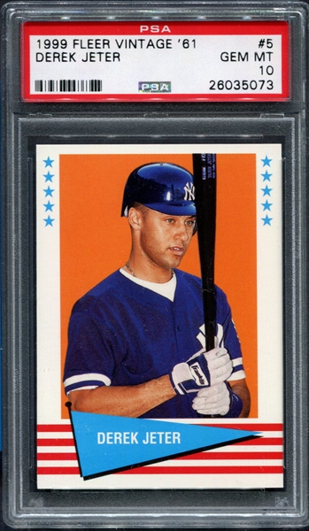 PSA Set Registry Showcase: JAYZ Derek Jeter Heritage Cards