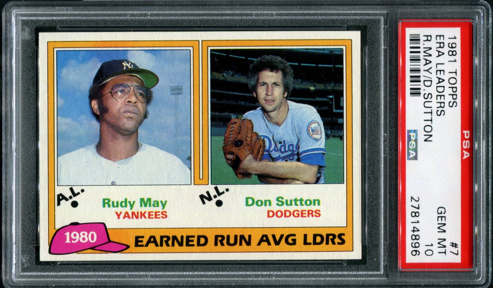 1981 Topps & Topps Traded Bucky Dent