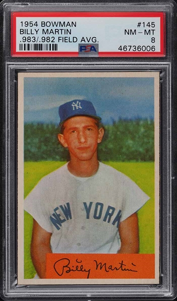 1954 Bowman # 113 Allie Reynolds New York Yankees GOOD Yankees Baseball Card 