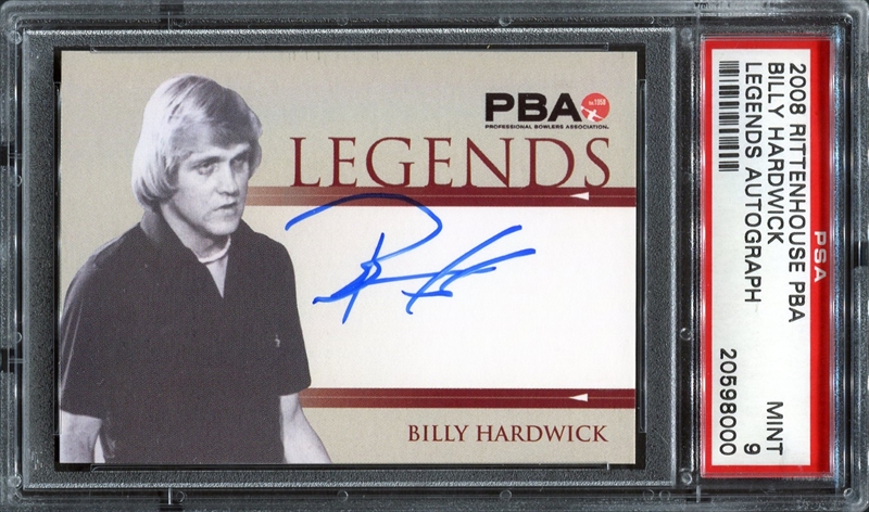 SKEE FOREMSKY  2008 Rittenhouse PBA LEGENDS Bowling AUTOGRAPH On Card  AUTO