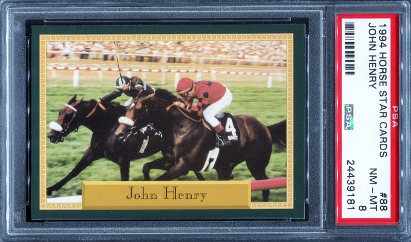 KENTUCKY DERBY 1993 HORSE STAR CARDS FACTORY SPECIAL 9 CARD UPDATE SET 