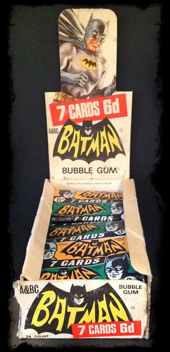 Non-Sports - 1966 A & BC Batman Black Bat On Front Fan Back: garno - eBay search garno psa Set Image