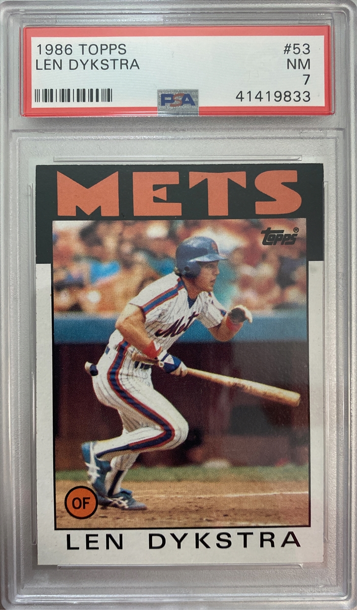 Lenny Dykstra 2003 Topps All-Time Fan Favorites