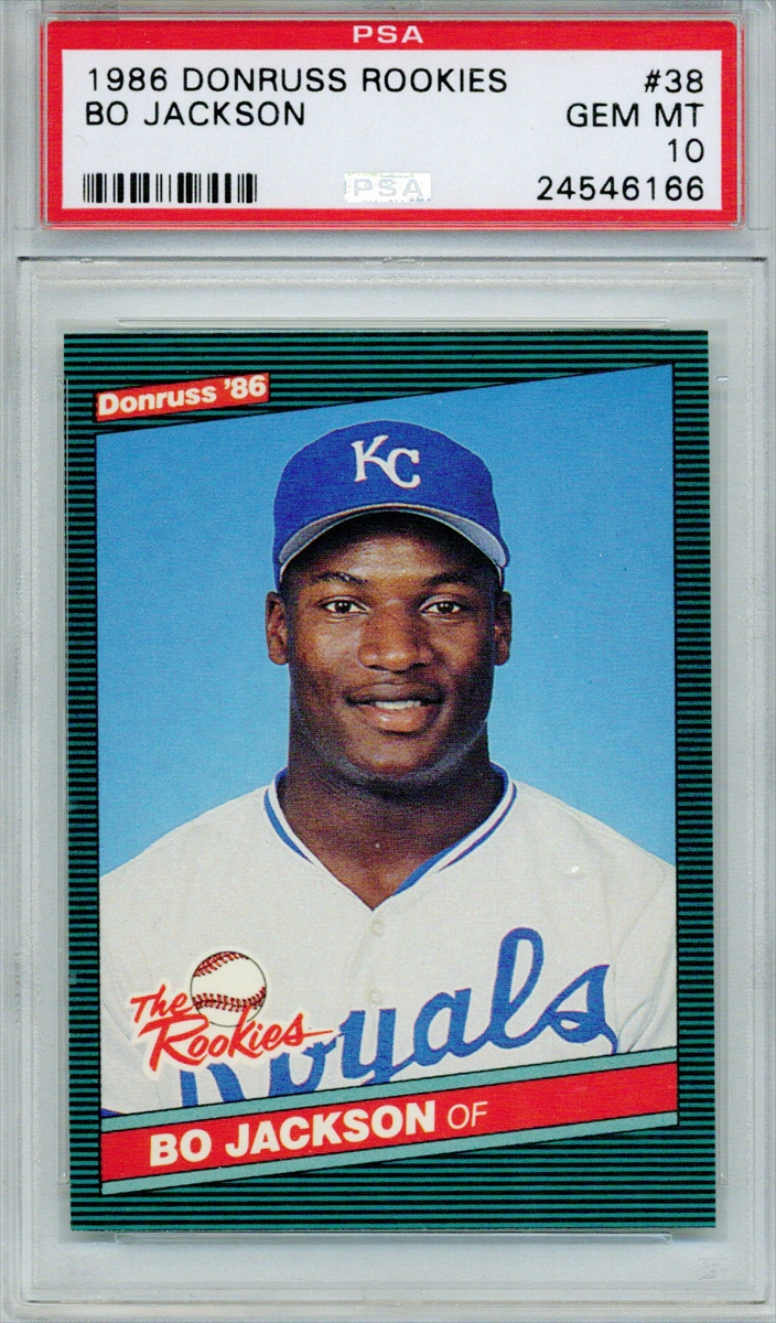 1990 DONRUSS BASEBALL BO JACKSON CARD No.61 Kansas City Royals