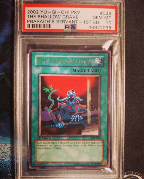 TCG, 2002 Yu-Gi-Oh! PSV-Pharaoh's Servant 1st Edition Published