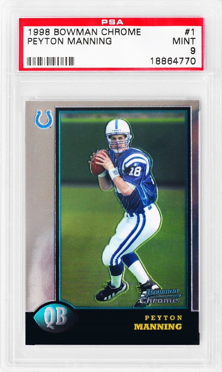 : Peyton Manning (Football Card) 1998 Skybox Thunder