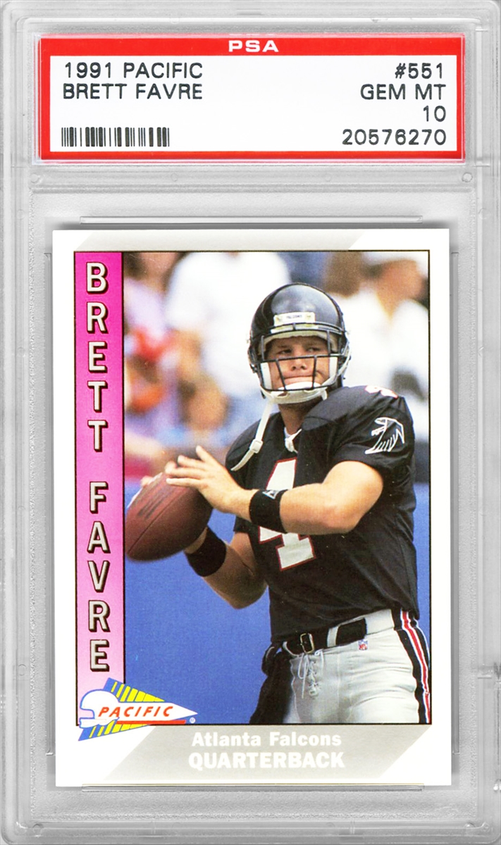 BRETT FAVRE 1991 Star Pics 65 Football Card Atlanta Falcons 