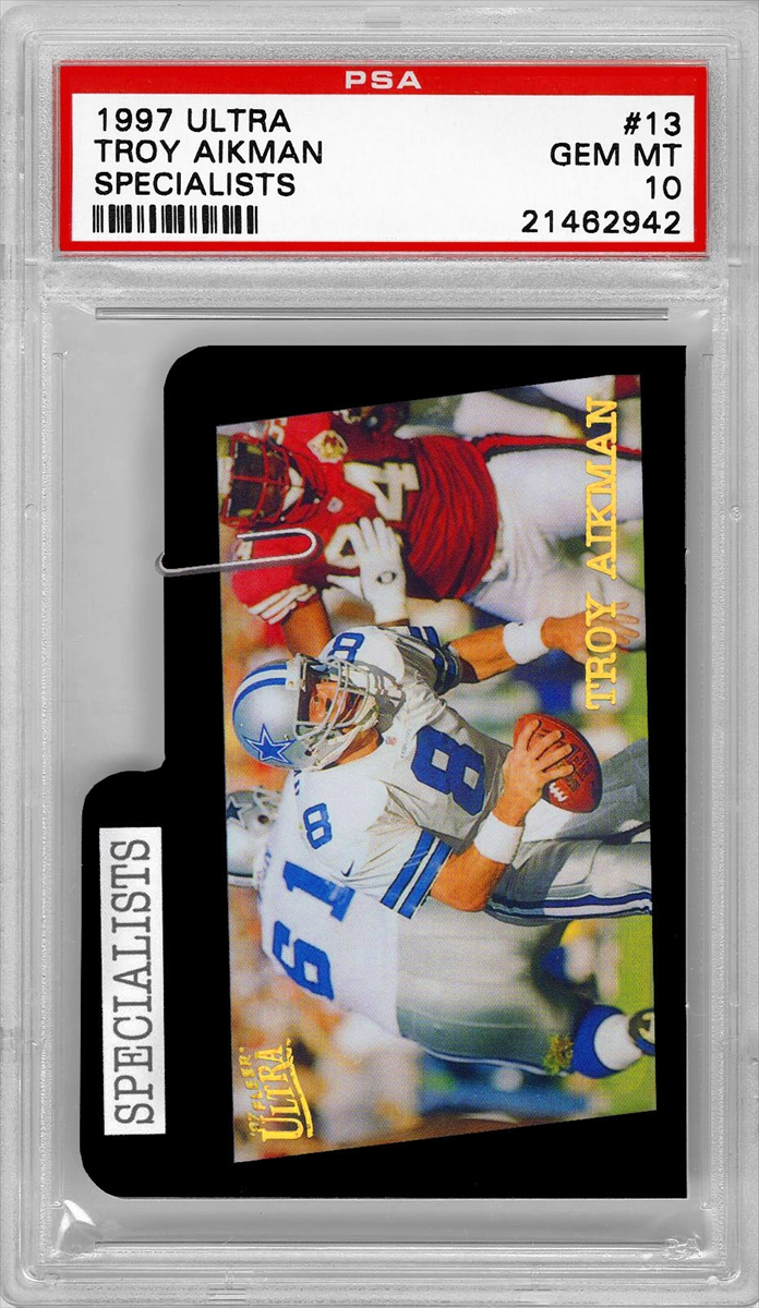 1997 SP Authentic #A2 Troy Aikman Audio Pro Bowl