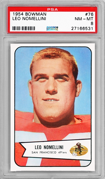 1959 Topps Leo Nomellini