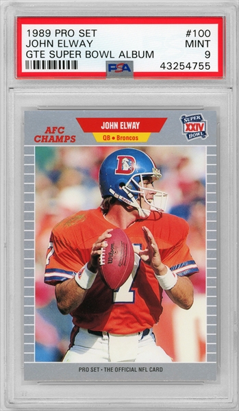 Football - John Elway Master Set: Peltz22 Collection Set Image Gallery