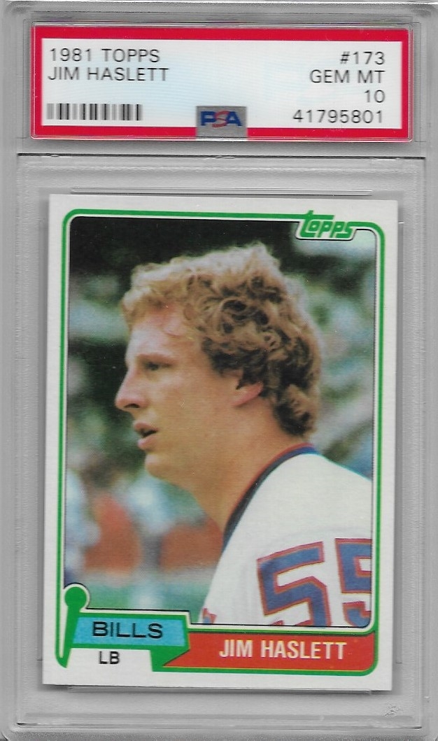 PSA Set Registry Digital Album: bauers 81 topps bills