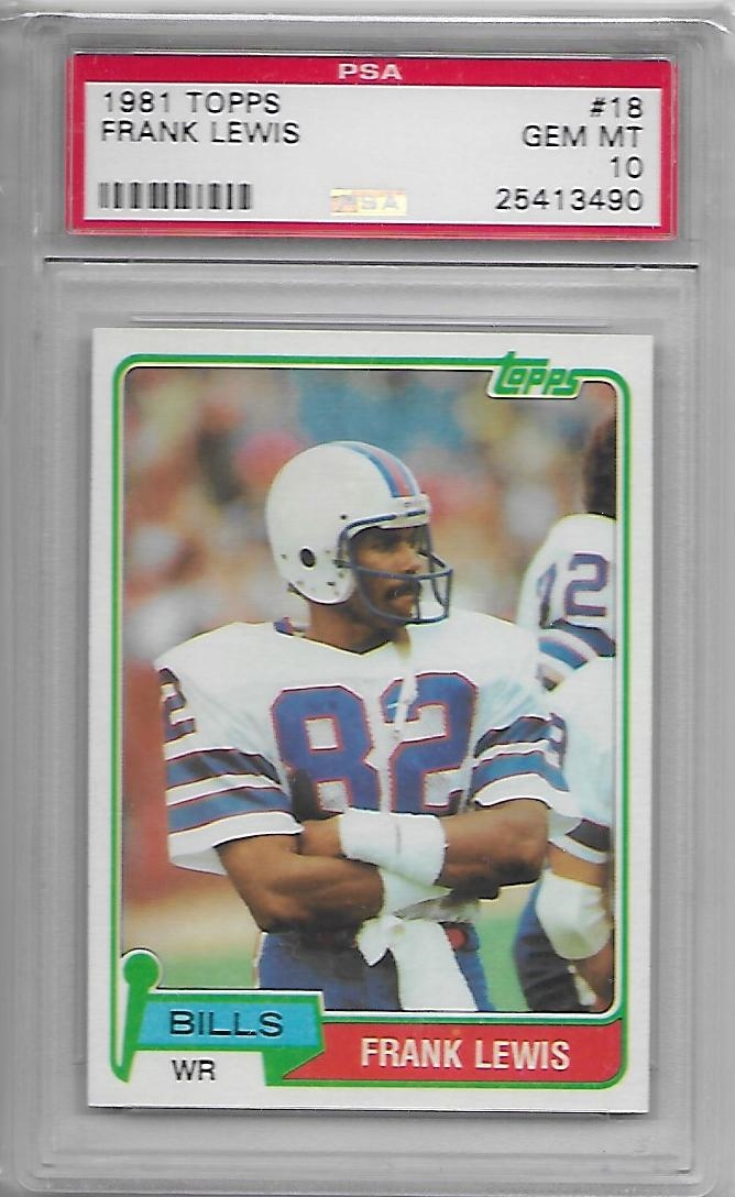 PSA Set Registry Digital Album: bauers 81 topps bills