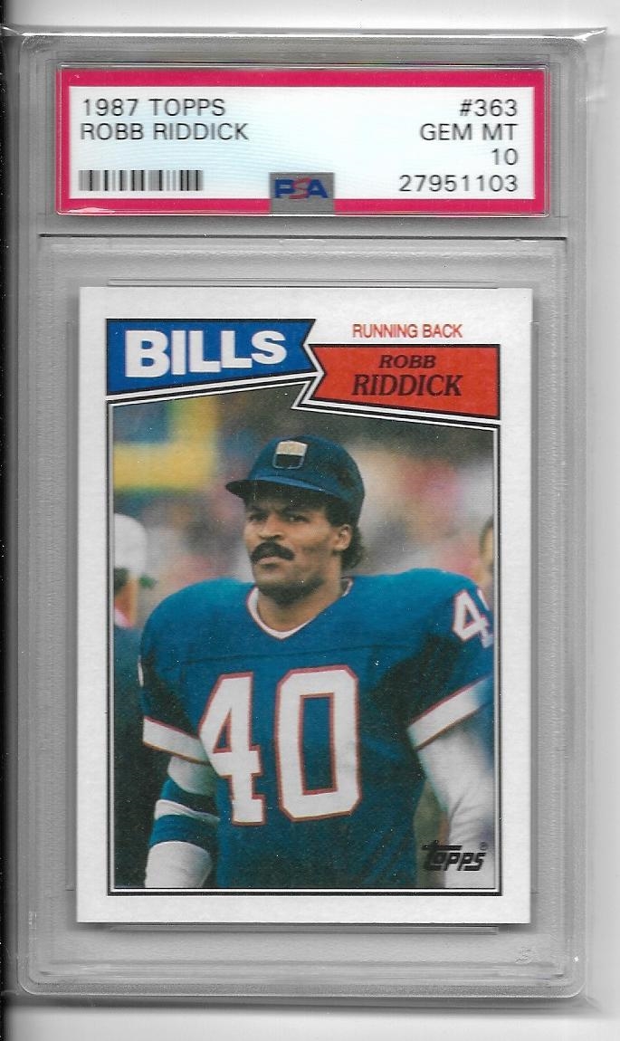 PSA Set Registry Digital Album: bauers 87 topps bills