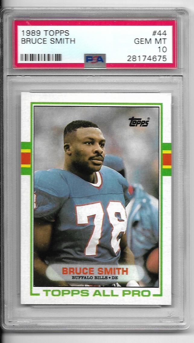 Bruce Smith 1995 Topps Hit List #16 - Buffalo Bills at 's