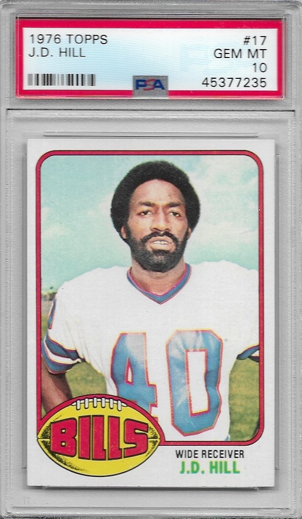 Football - 1976 Topps Buffalo Bills: bauers 76 topps bills Set