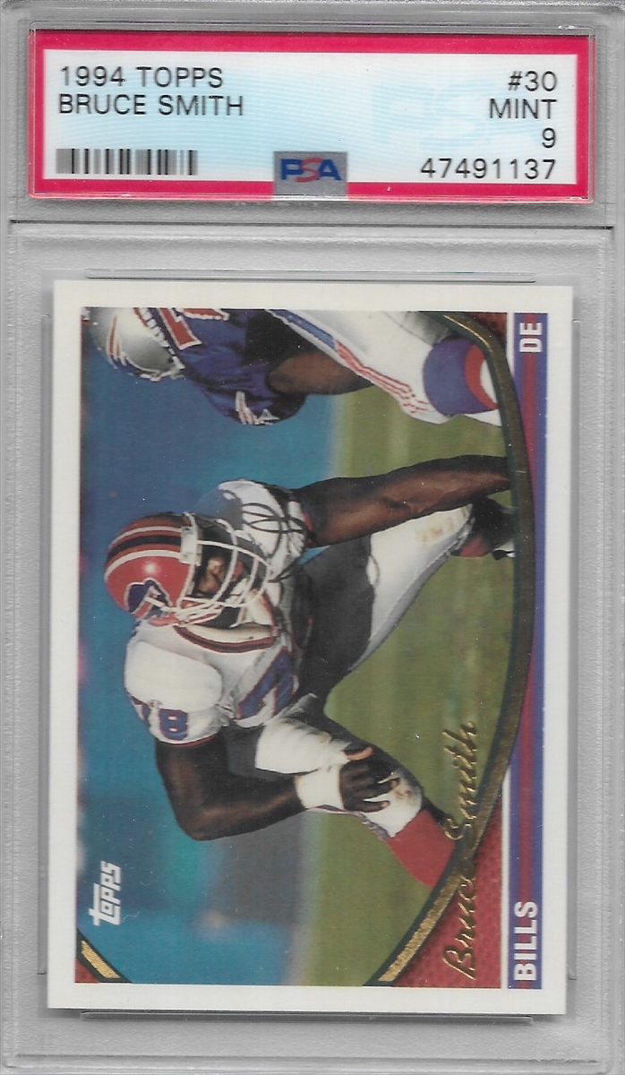 Bruce Smith 1995 Topps Hit List #16 - Buffalo Bills at 's