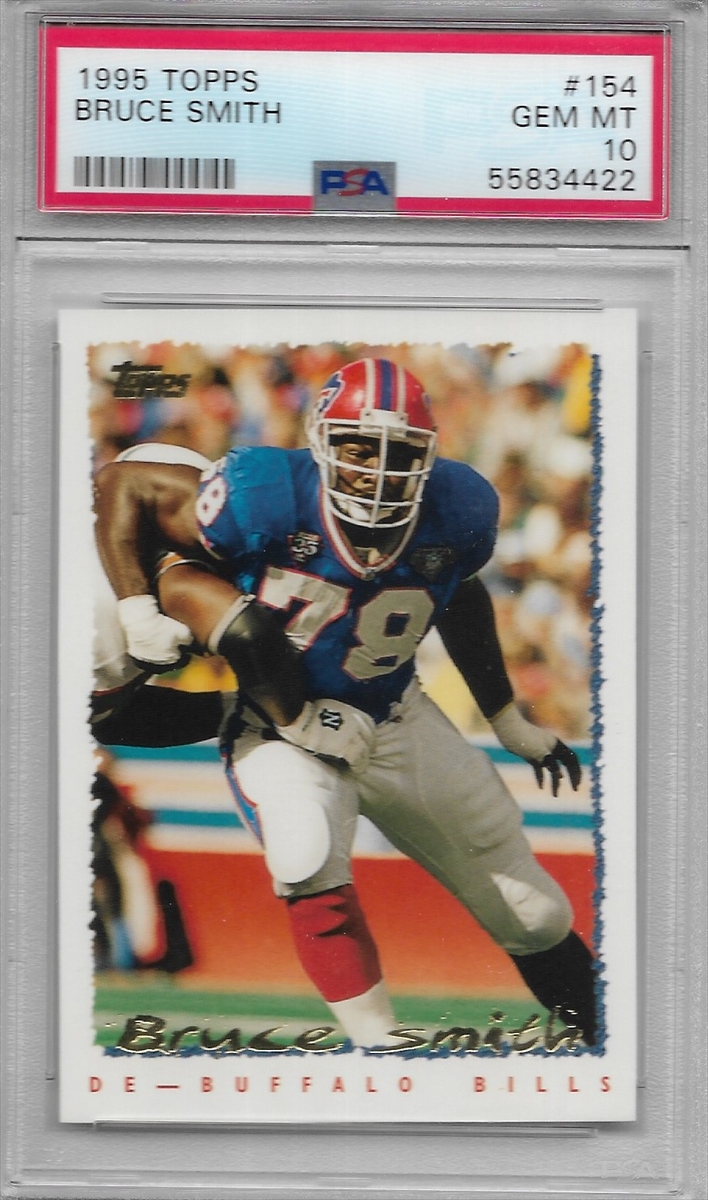 Bruce Smith 1995 Topps Hit List #16 - Buffalo Bills at 's