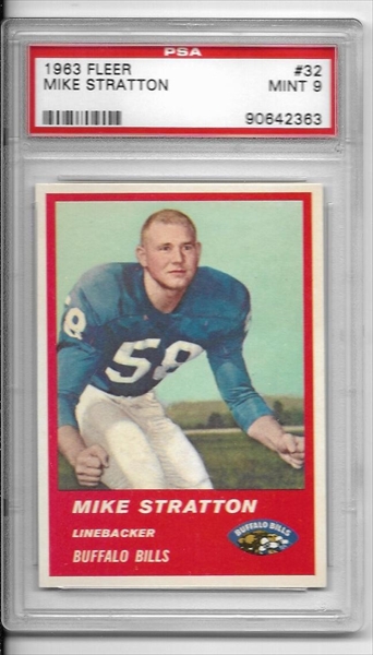 : 1970 Topps # 252 Mike Stratton Buffalo Bills (Football