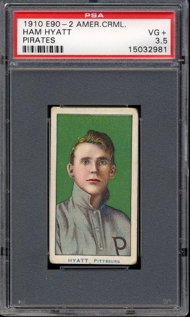 Baseball - 1910 American Caramel Pirates (E90-2): Parker's Pirates Set  Image Gallery