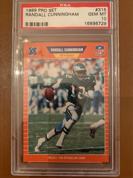 : Randall Cunningham (Football Card) 1995 Pinnacle